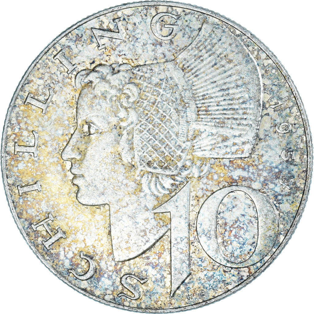 Coin, Austria, 10 Schilling, 1957