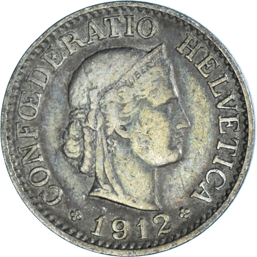 Moneta, Svizzera, 10 Rappen, 1912