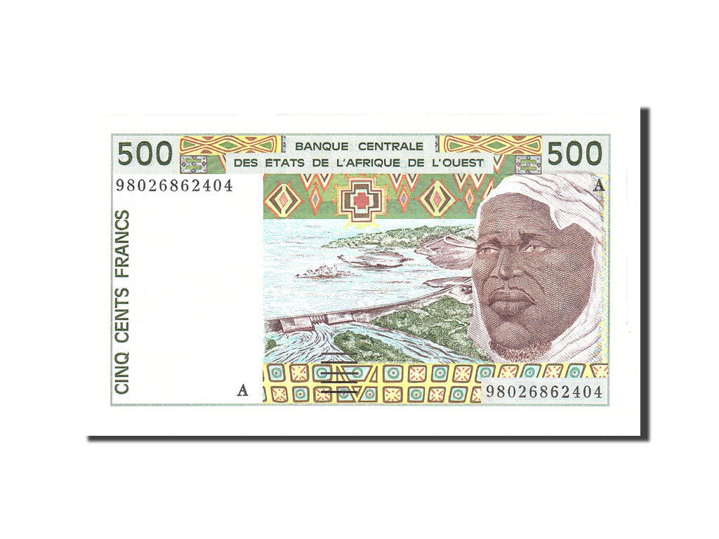 Banknote, West African States, 500 Francs, 1997, Undated, KM:910Sa, UNC(65-70)