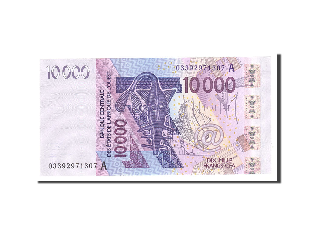 Banknote, West African States, 10,000 Francs, 2003, Undated, KM:118Aa