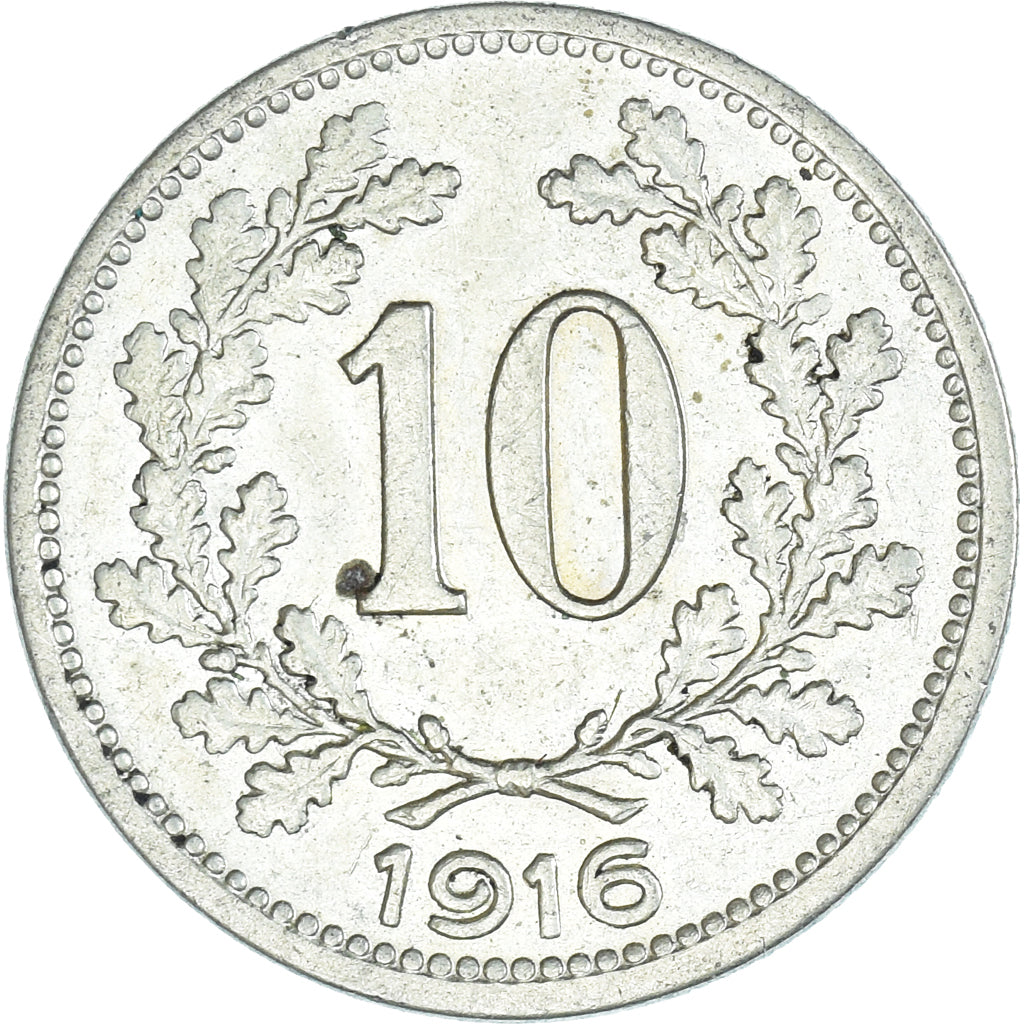 Moneta, Austria, 10 Heller, 1916