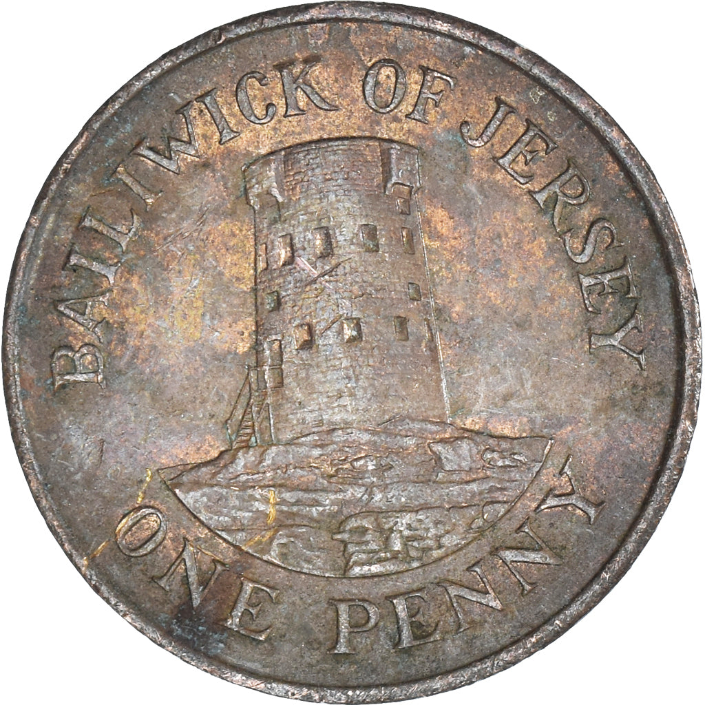 Moneda, Jersey, Penny, 1987