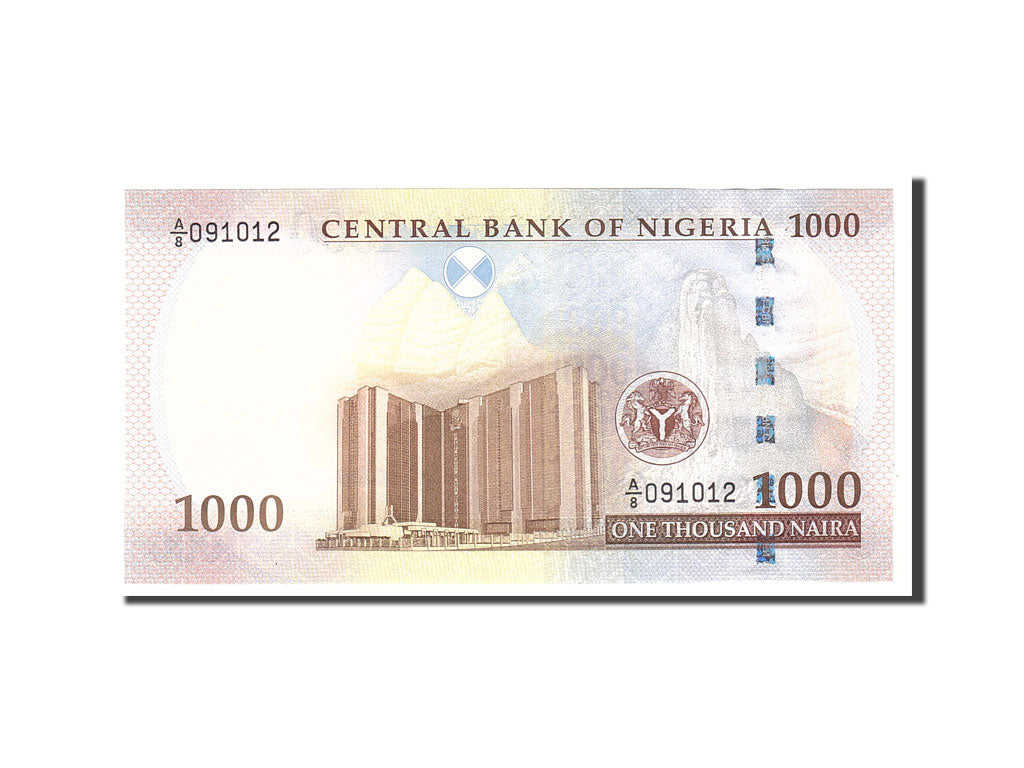 Banknote, Nigeria, 1000 Naira, 2005, Undated, KM:36a, UNC(65-70)
