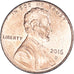 United States, Cent, 2016, Copper Plated Steel, EF(40-45)