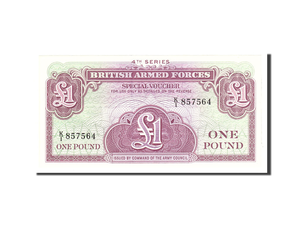 Banknot, Wielka Brytania, 1 Pound, 1962, Undated, KM:M36a, UNC(65-70)