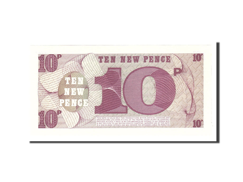 Banknot, Wielka Brytania, 10 New Pence, 1972, Undated, KM:M48, UNC(65-70)