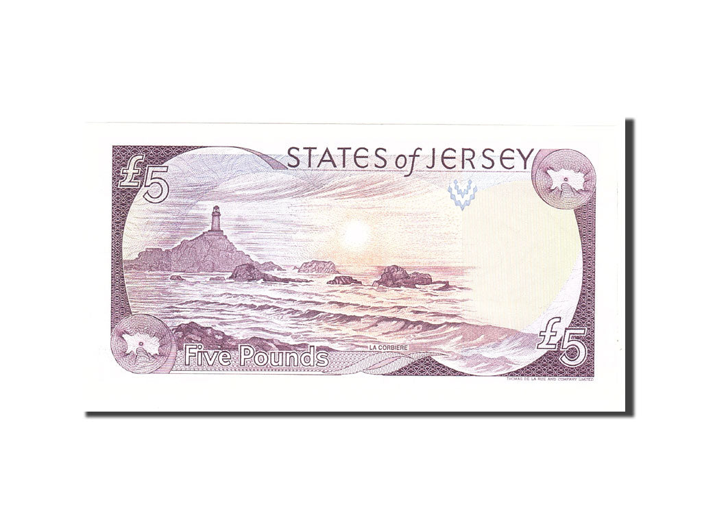 Banknote, Jersey, 5 Pounds, 1993, Undated, KM:21a, UNC(65-70)
