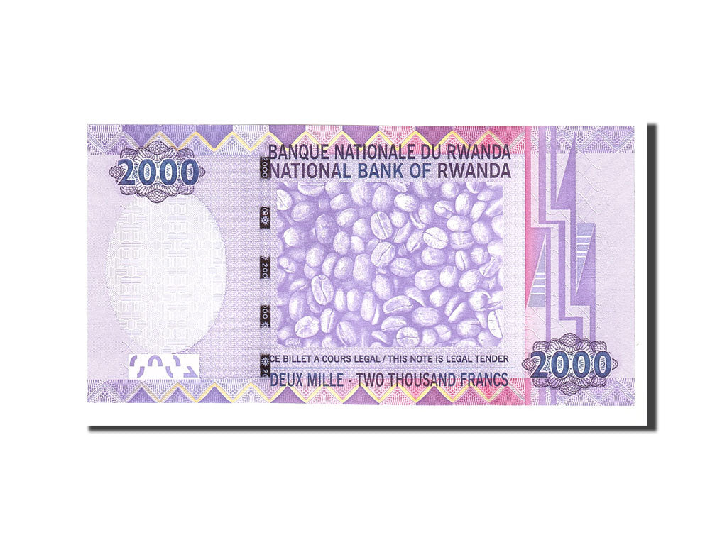 Banknote, Rwanda, 2000 Francs, 2007, 2007-10-31, KM:32, UNC(65-70)