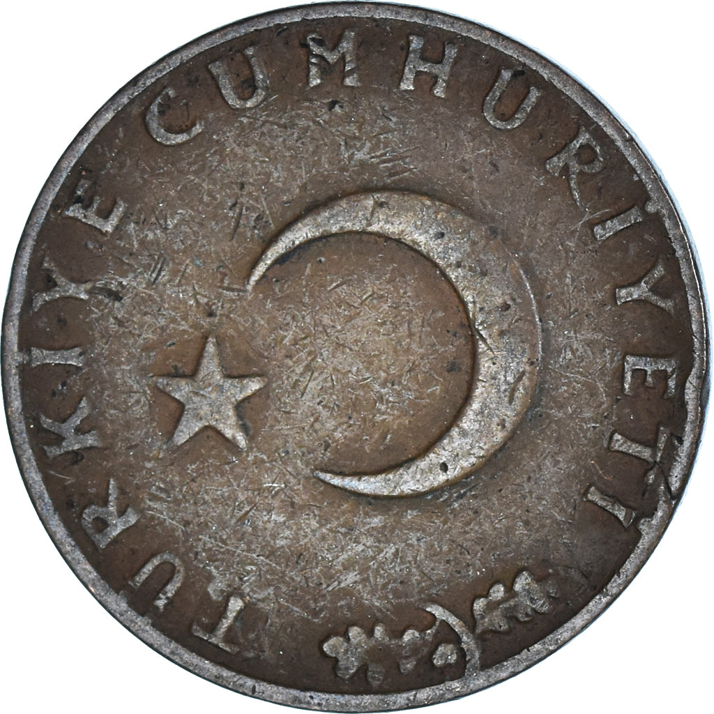 Münze, Türkei, 10 Kurus, 1966