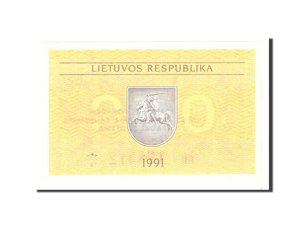 Banconote, Lituania, 0.50 Talonas, 1991, KM:31a, Undated, FDS