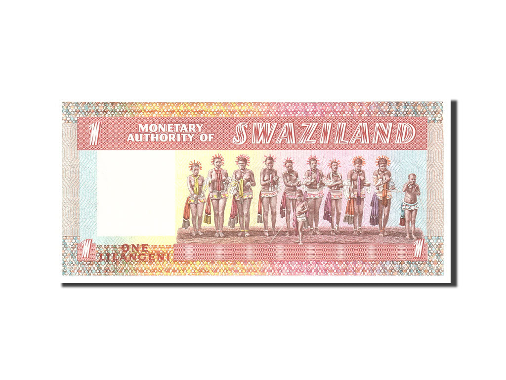 Biljet, Swaziland, 1 Lilangeni, 1974, Undated, KM:1a, NIEUW