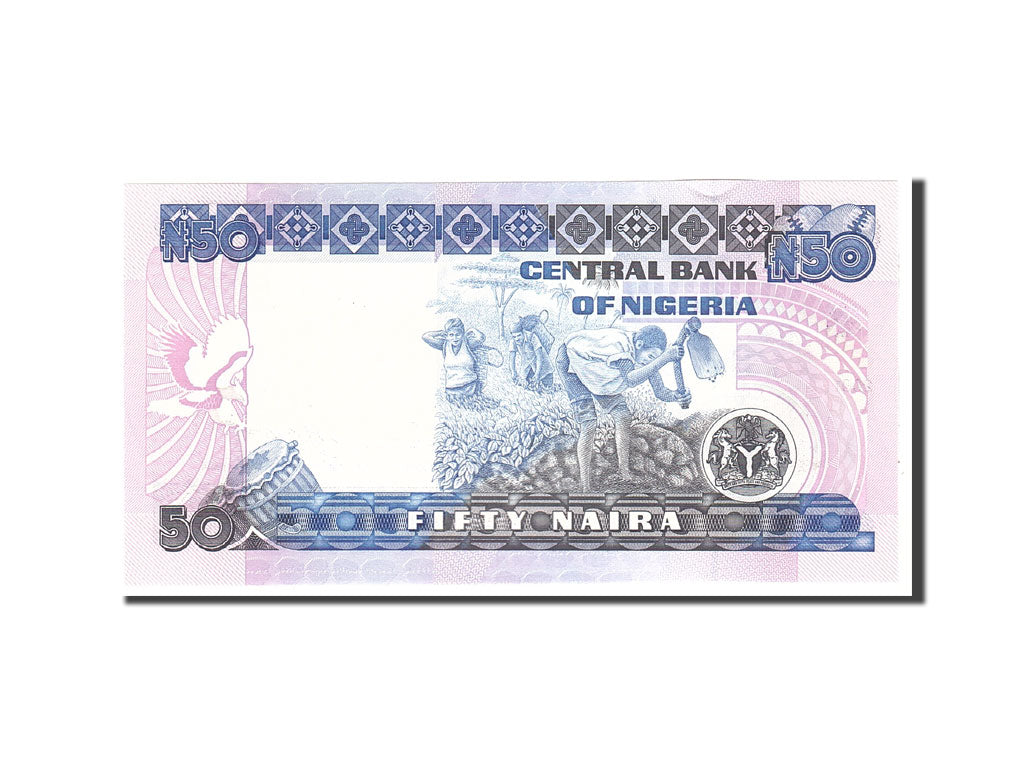 Banknote, Nigeria, 50 Naira, 2001, Undated, KM:27d, UNC(65-70)