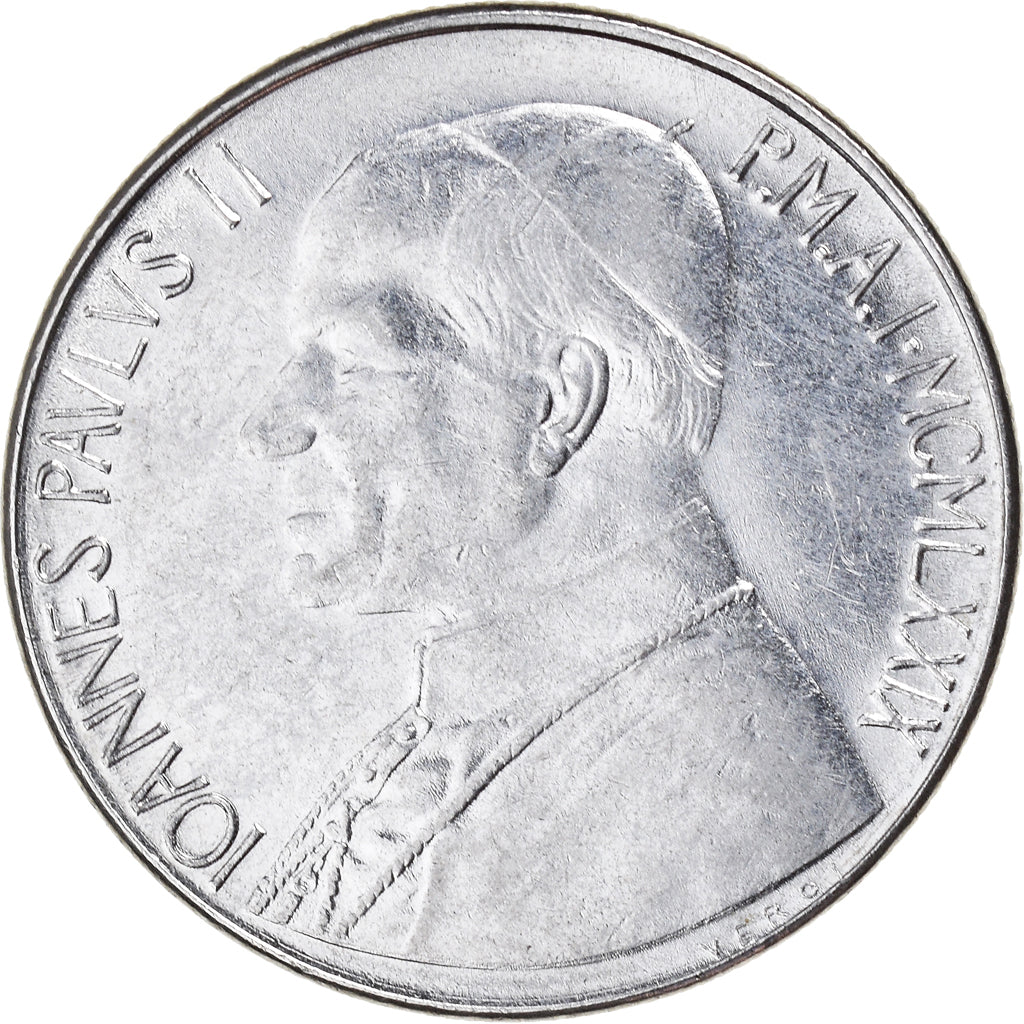 Moneta, PAŃSTWO WATYKAŃSKIE, John Paul II, 100 Lire, 1979, Roma, EF(40-45)