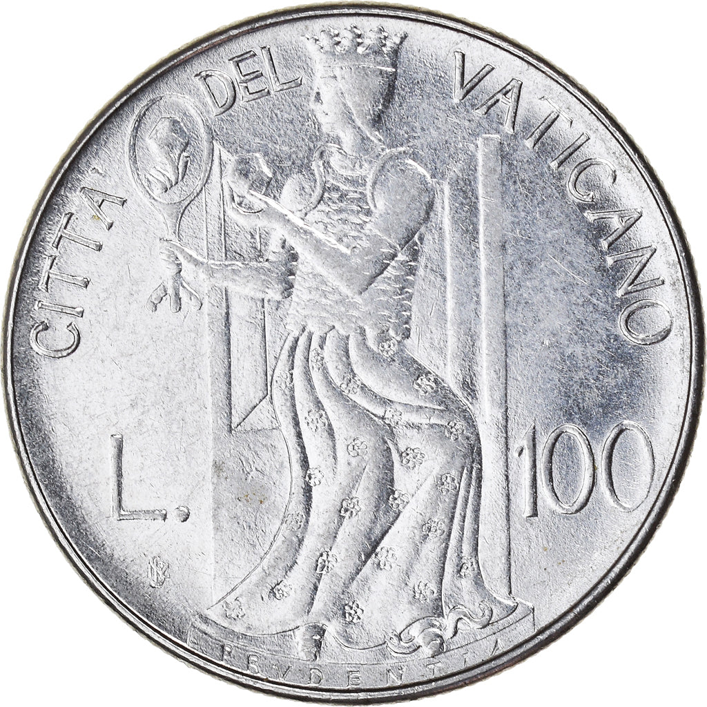 Moneta, PAŃSTWO WATYKAŃSKIE, John Paul II, 100 Lire, 1979, Roma, EF(40-45)
