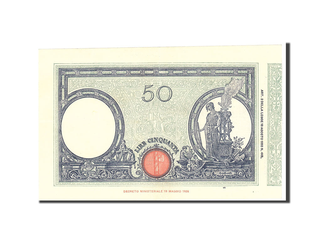 Italien, 50 Lire, UNZ-