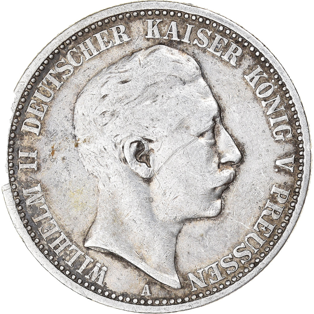 Monnaie, Etats allemands, PRUSSIA, Wilhelm II, 2 Mark, 1902, Berlin, TTB