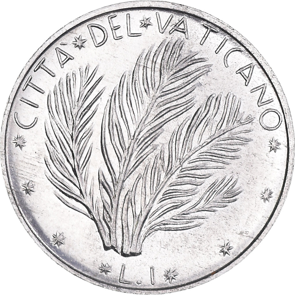 Moneta, CITTÀ DEL VATICANO, Paul VI, Lira, 1974, BB, Alluminio, KM:116
