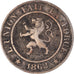 Coin, Belgium, Leopold I, 10 Centimes, 1862, VF(20-25), Copper-nickel, KM:22