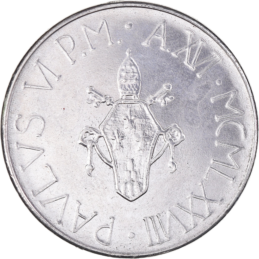 Coin, VATICAN CITY, Paul VI, 100 Lire, 1978, MS(63), Stainless Steel, KM:137
