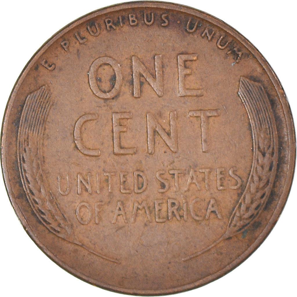 Moeda, Estados Unidos da América, Lincoln Cent, Cent, 1940, Philadelphia
