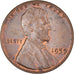 Moneta, USA, Lincoln Cent, Cent, 1959, U.S. Mint, Philadelphia, EF(40-45)