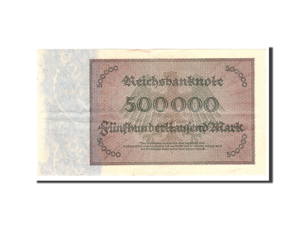 Banknote, Germany, 500,000 Mark, 1923, 1923-05-01, KM:88b, AU(55-58)
