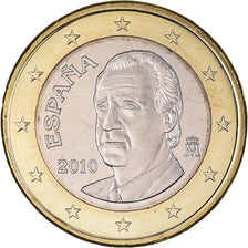 Spain, Euro, 2010, Madrid, MS(65-70), Bi-Metallic, KM:1150