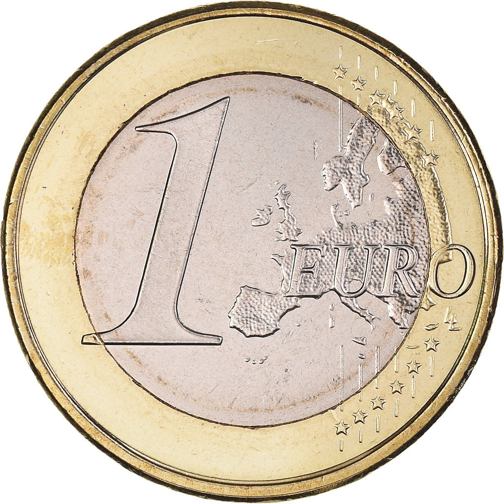 Spain, Euro, 2010, Madrid, MS(65-70), Bi-Metallic, KM:1150