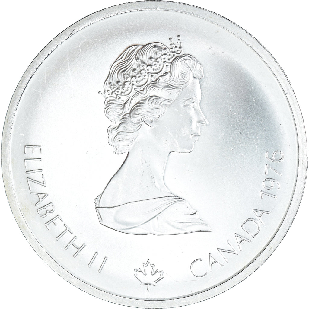 Monnaie, Canada, Elizabeth II, 1976 Olympics - Olympic Stadium, 10 Dollars