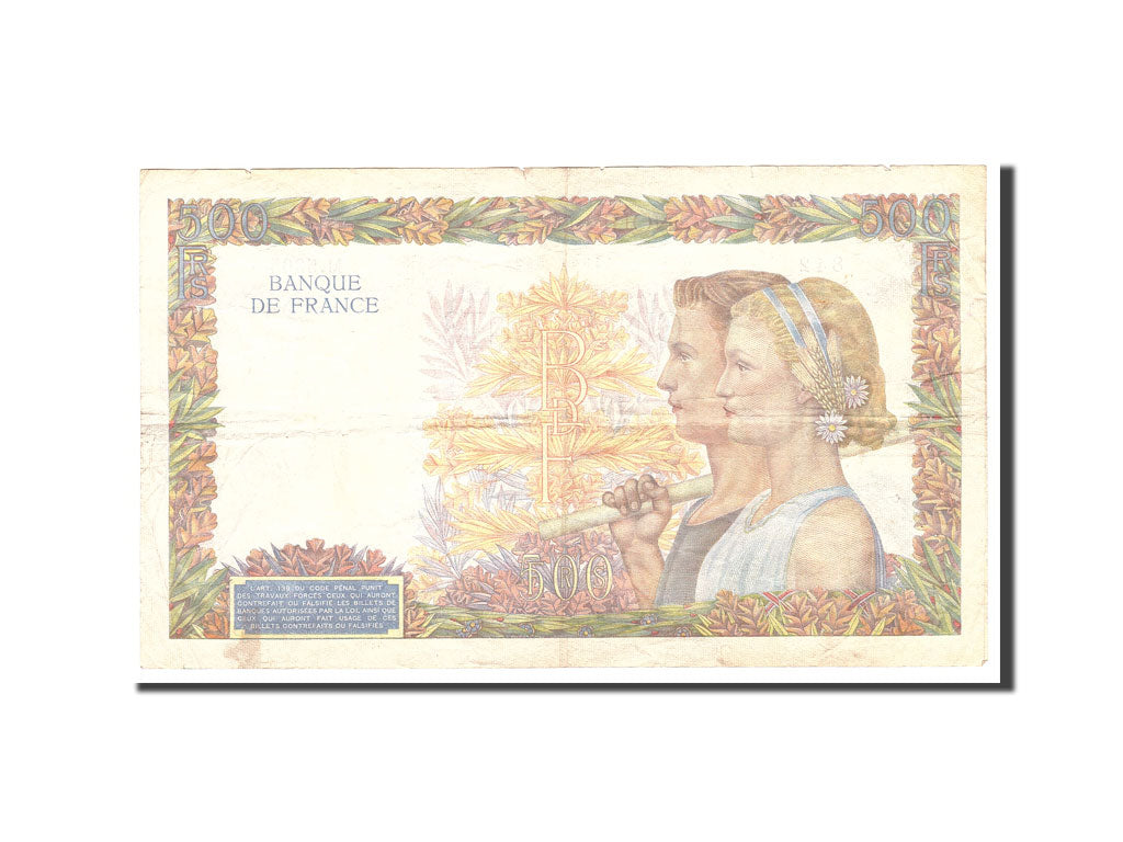 Banconote, Francia, 5000 Francs, 1942, 1942-04-02, MB+, Fayette:46.36, KM:97c