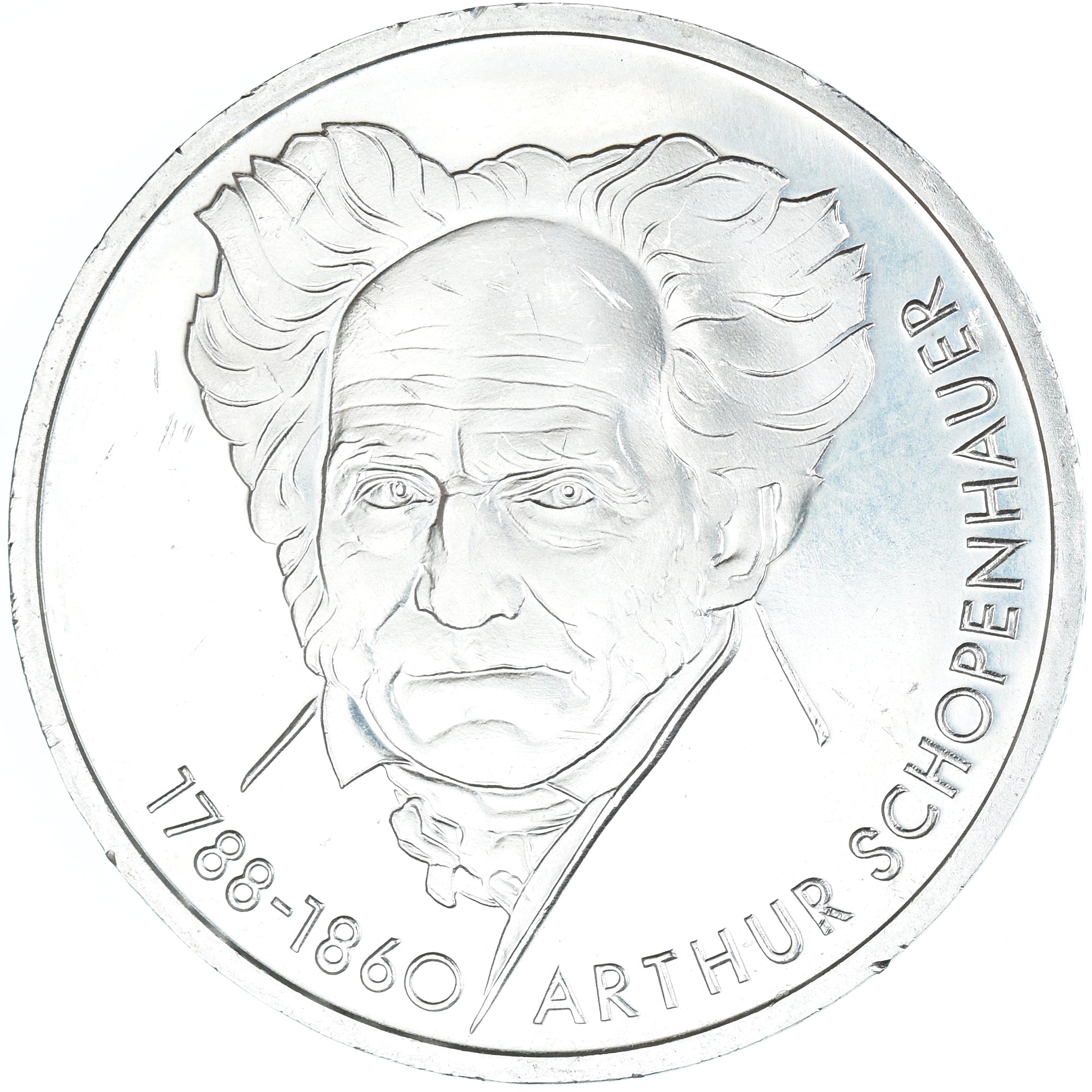 Moneta, Niemcy - RFN, 10 Mark, 1988, Munich, Germany, MS(63), Srebro, KM:168