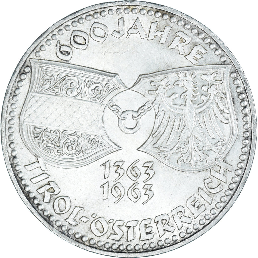 Moneta, Austria, 50 Schilling, 1963, SPL, Argento, KM:2894