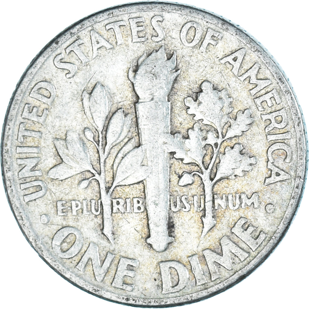 Moneda, Estados Unidos, Roosevelt Dime, Dime, 1951, U.S. Mint, Philadelphia
