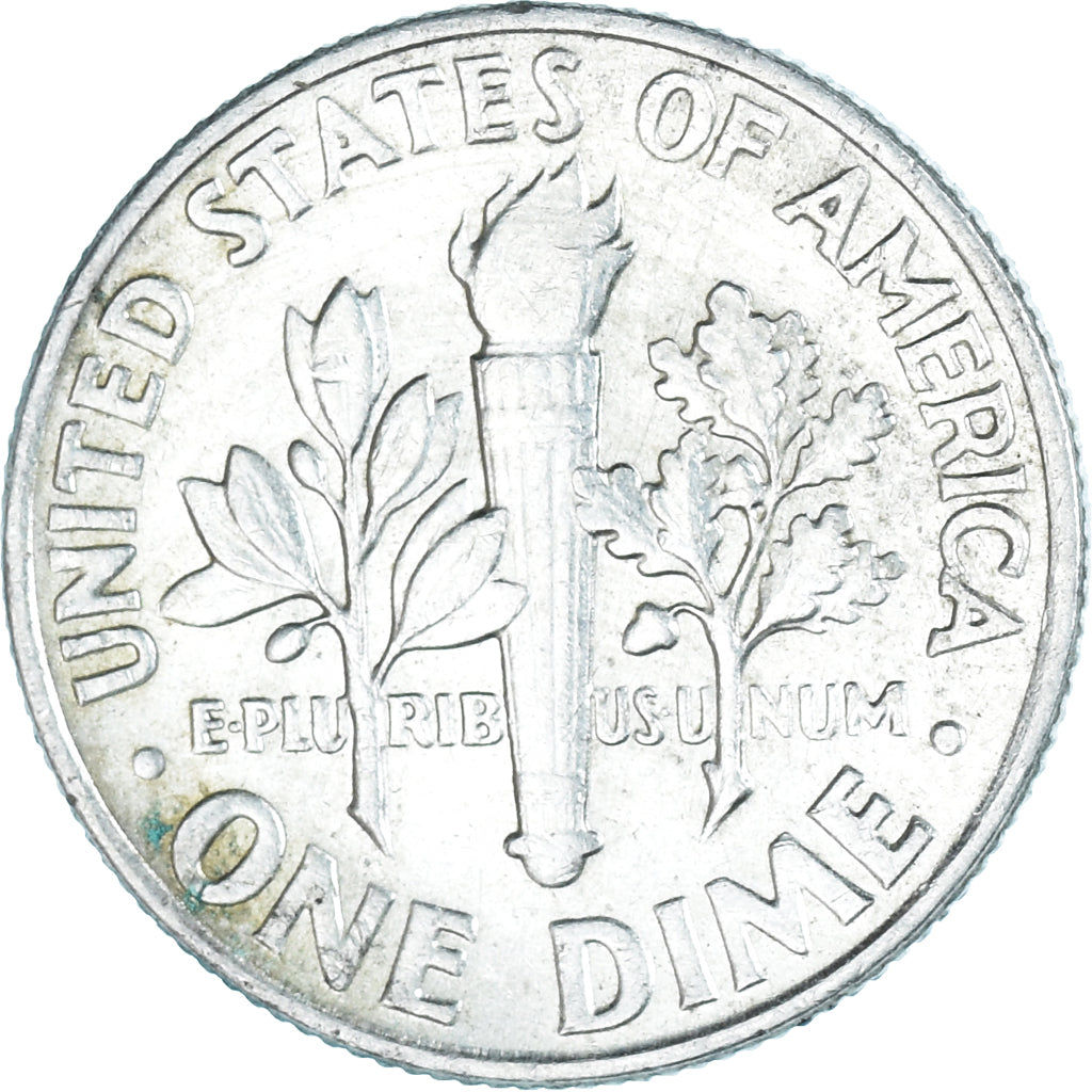 Moeda, Estados Unidos da América, Roosevelt Dime, Dime, 1964, U.S. Mint