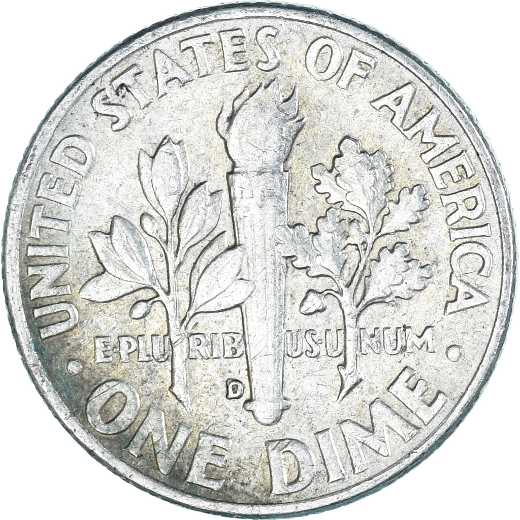 Coin, United States, Roosevelt Dime, Dime, 1962, U.S. Mint, Denver, AU(50-53)