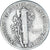 Moneta, Stati Uniti, Mercury Dime, Dime, 1945, U.S. Mint, Philadelphia, MB+