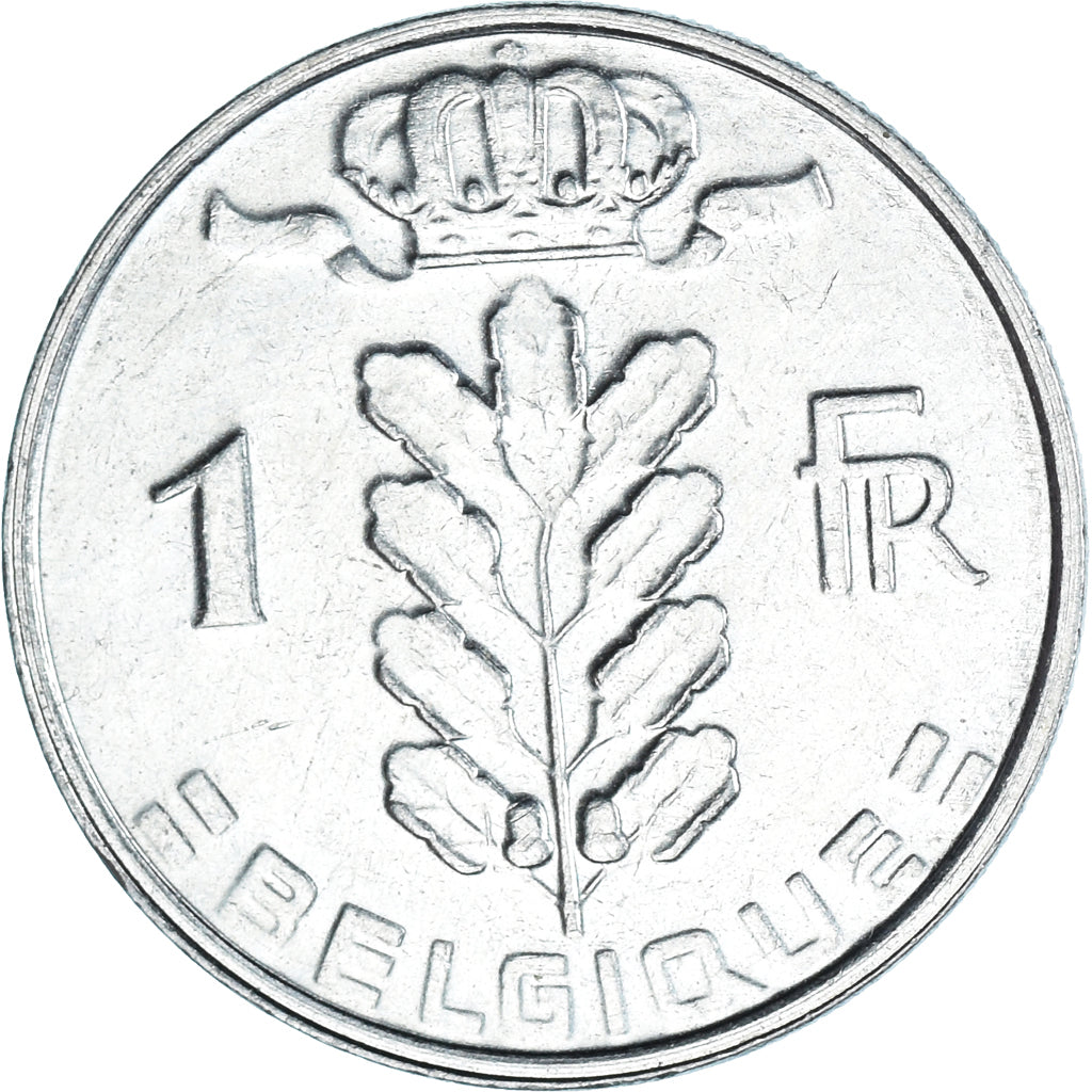 Münze, Belgien, Franc, 1988, VZ, Kupfer-Nickel, KM:142.1