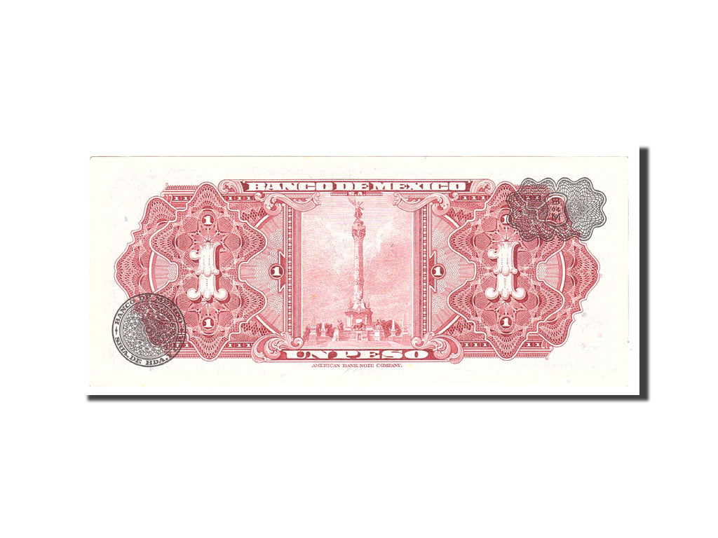 Billete, 1 Peso, 1970, México, KM:59l, 1970-07-22, EBC