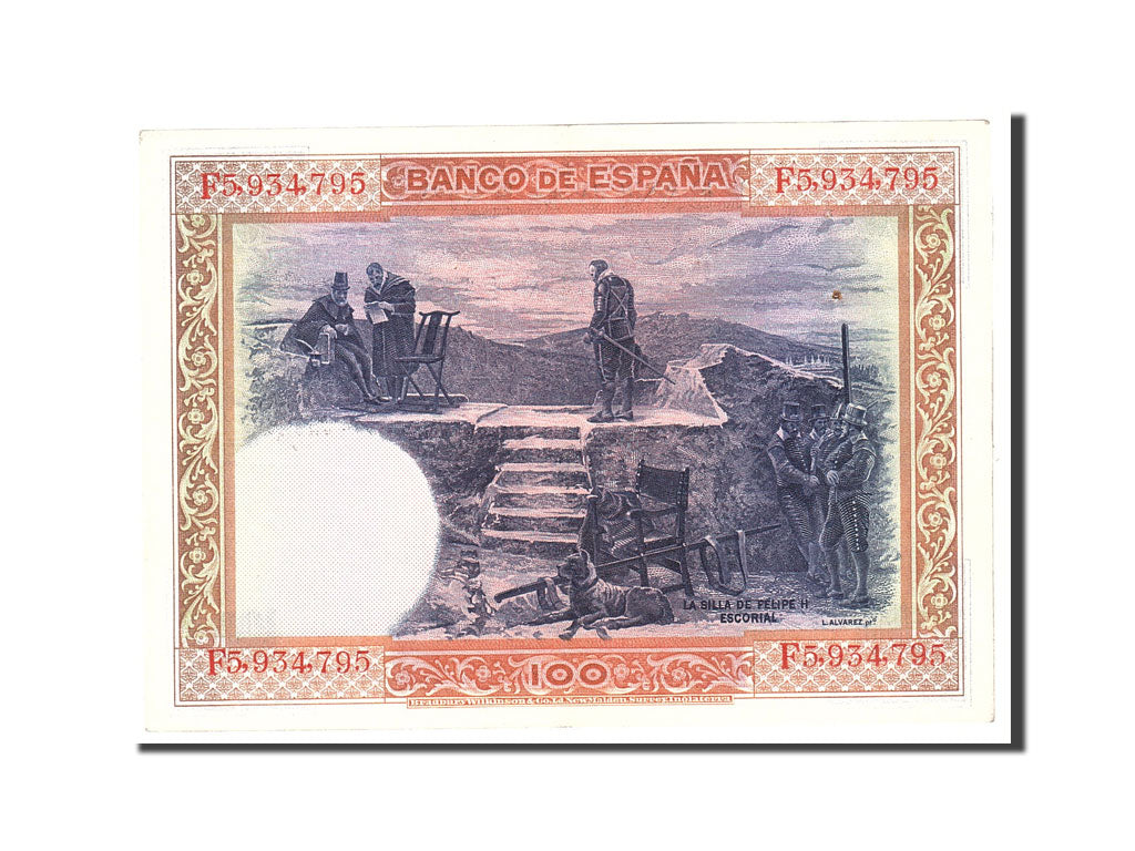 Billete, 100 Pesetas, 1925, España, KM:69c, 1925-07-01, EBC