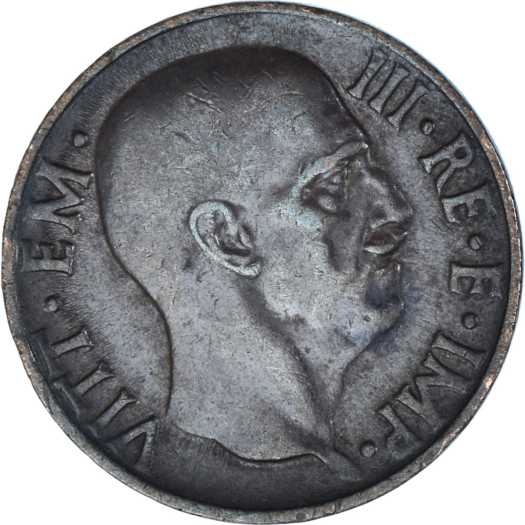 Coin, Italy, Vittorio Emanuele III, 5 Centesimi, 1938, Rome, EF(40-45), Bronze