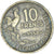 Munten, Frankrijk, Guiraud, 10 Francs, 1958, Paris, FR, Aluminum-Bronze