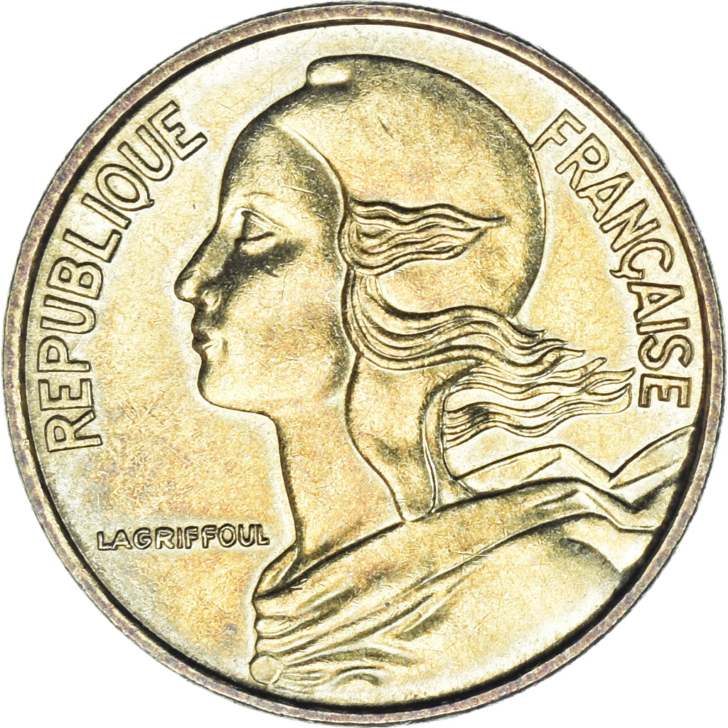 Münze, Frankreich, Marianne, 5 Centimes, 1966, Paris, UNZ, Aluminum-Bronze
