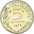 Münze, Frankreich, Marianne, 5 Centimes, 1973, Paris, UNZ, Aluminum-Bronze