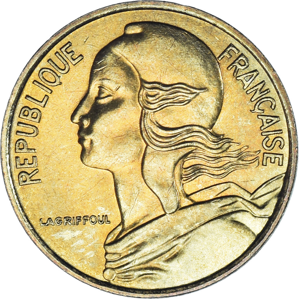 Münze, Frankreich, Marianne, 5 Centimes, 1992, Paris, UNZ, Aluminum-Bronze