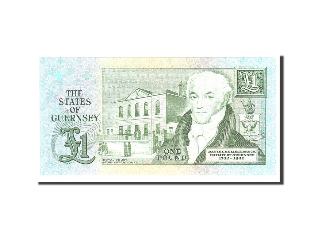 Banknote, Guernsey, 1 Pound, 1980, Undated, KM:48b, UNC(65-70)