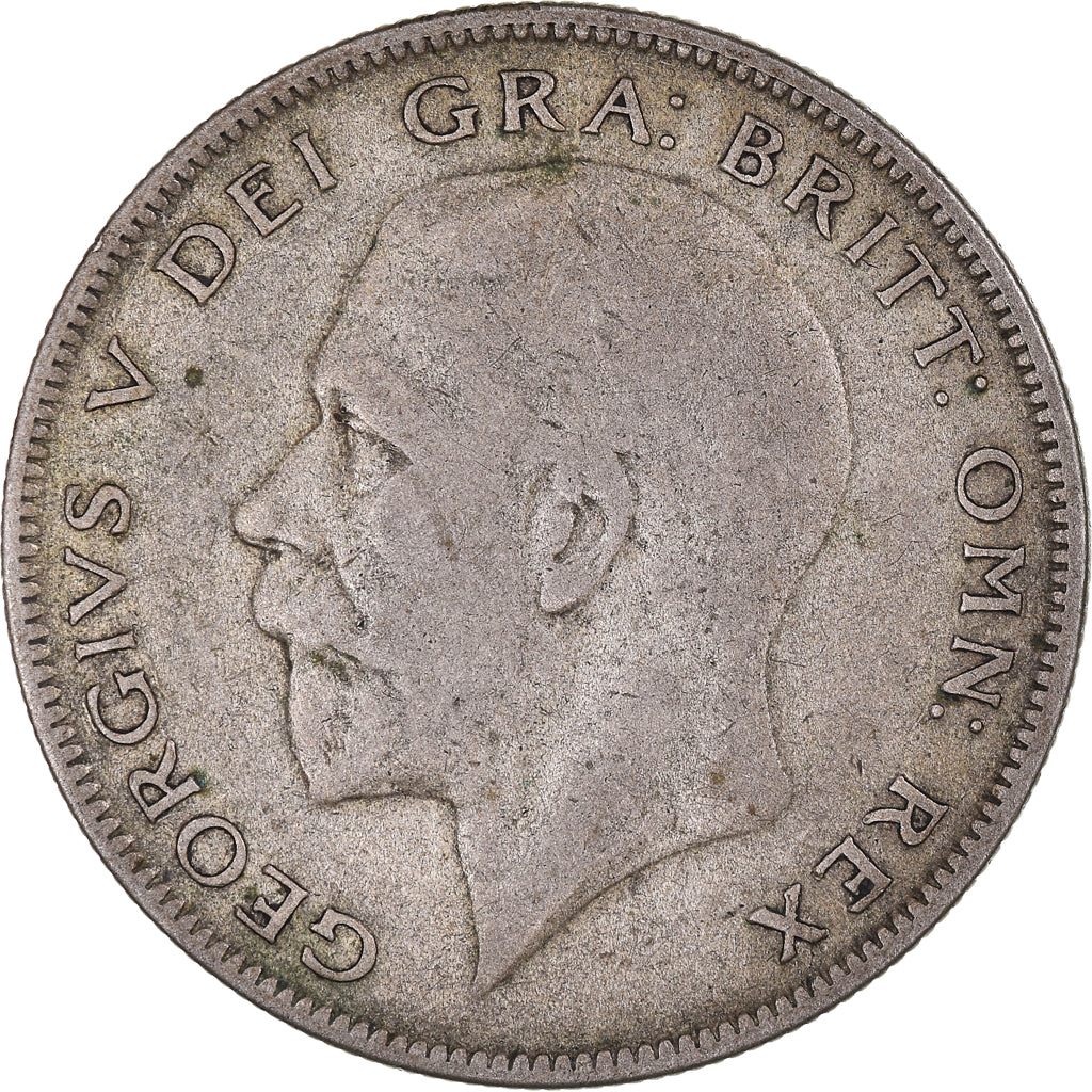 Coin, Great Britain, George V, 1/2 Crown, 1929, VF(30-35), Silver, KM:835