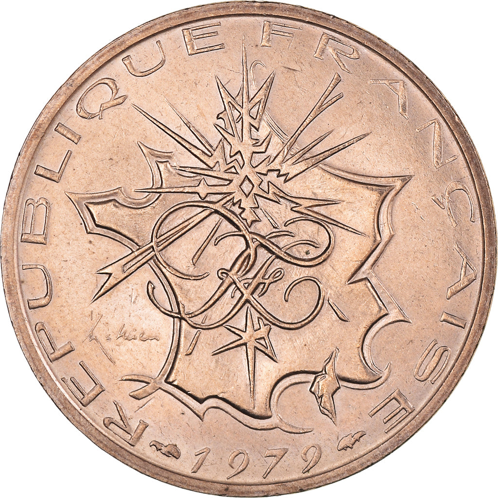 Münze, Frankreich, Mathieu, 10 Francs, 1979, Tranche A, VZ, Nickel-brass