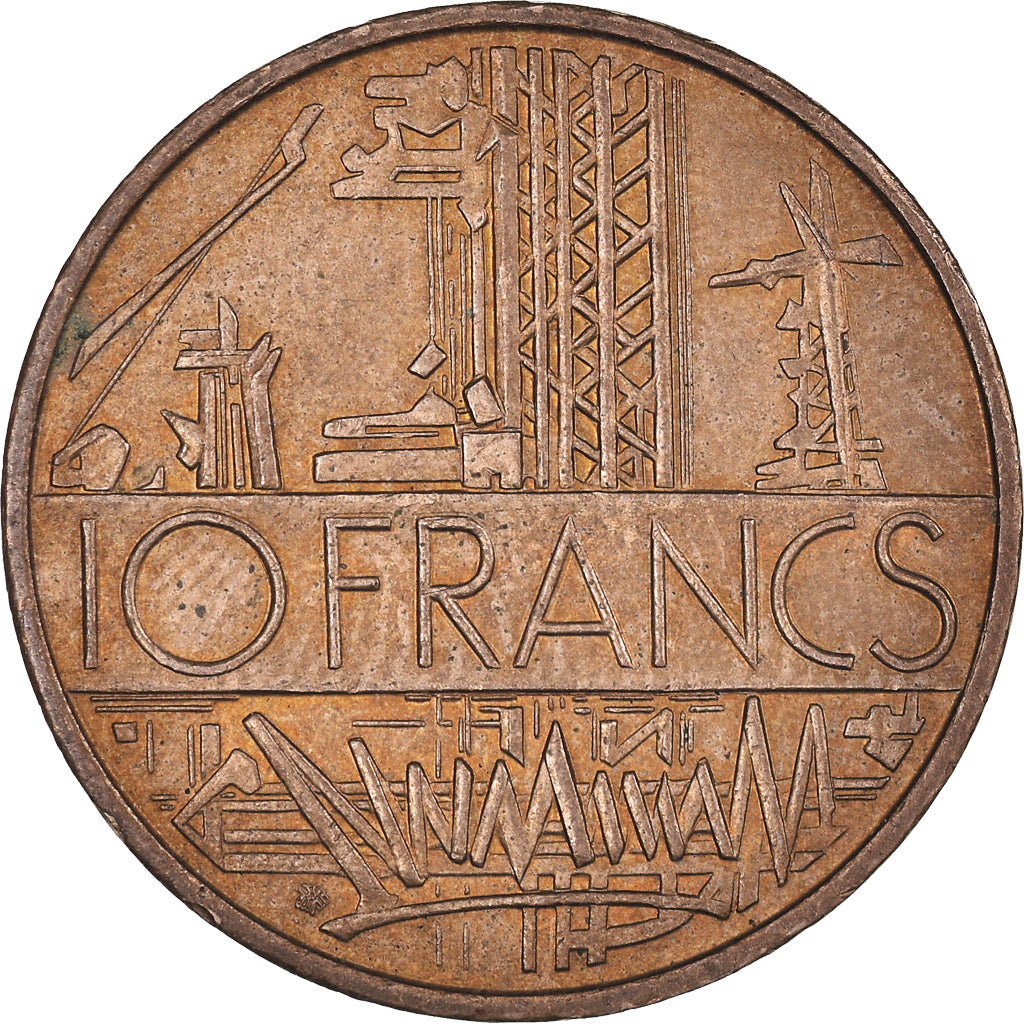 Münze, Frankreich, Mathieu, 10 Francs, 1987, Paris, Tranche B, SS