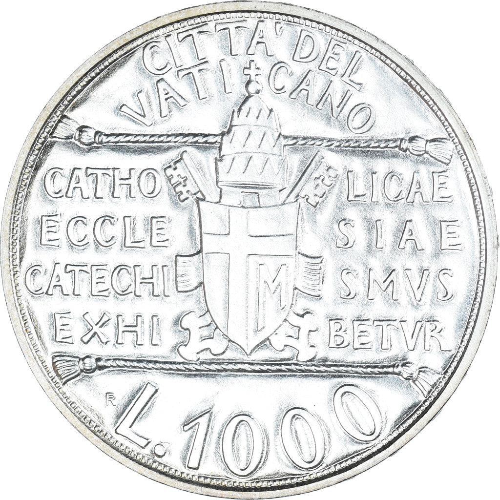 Coin, VATICAN CITY, John Paul II, 1000 Lire, 1993, FDC, MS(65-70), Silver