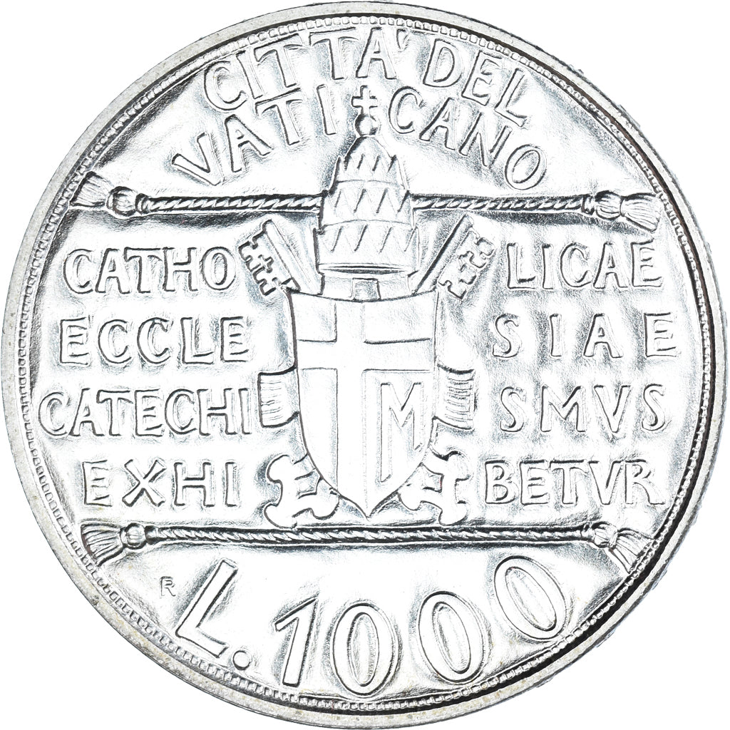 Coin, VATICAN CITY, John Paul II, 1000 Lire, 1993, FDC, MS(65-70), Silver